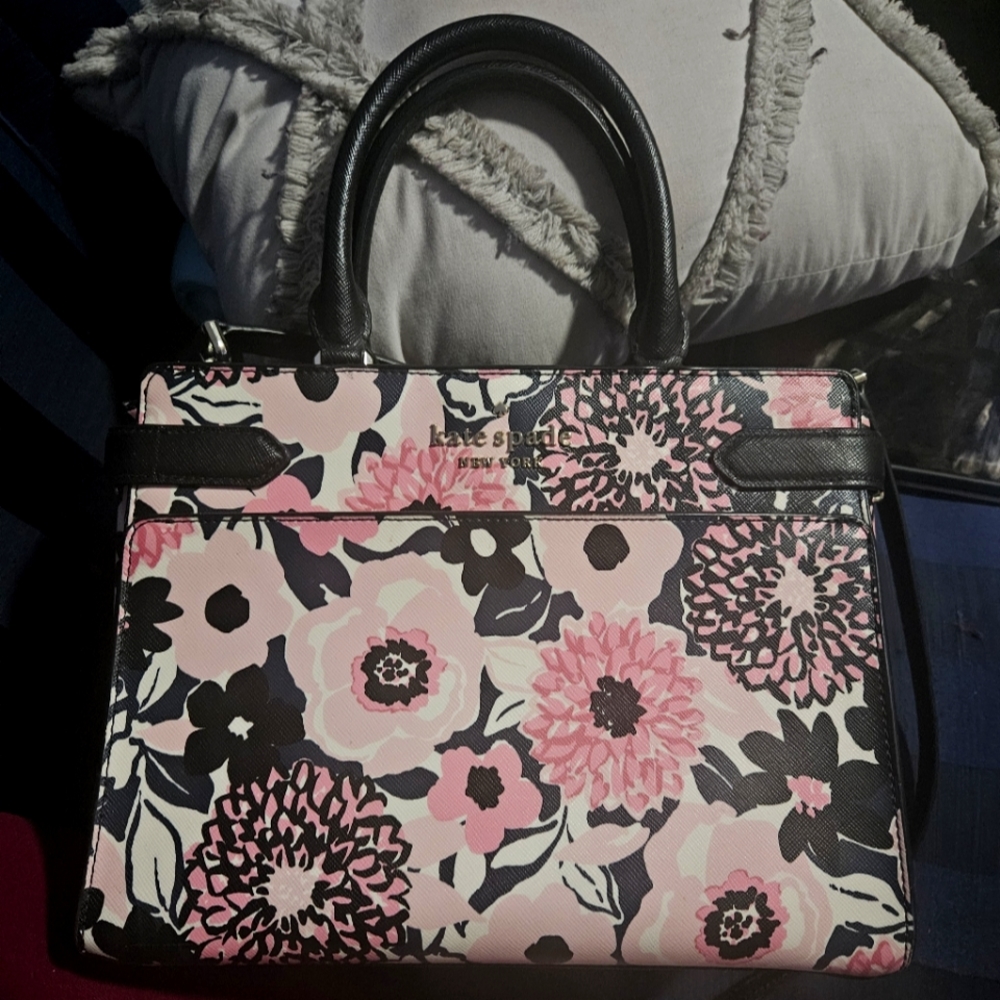 Kate Spade Pink, White, Black, Navy Satchel
